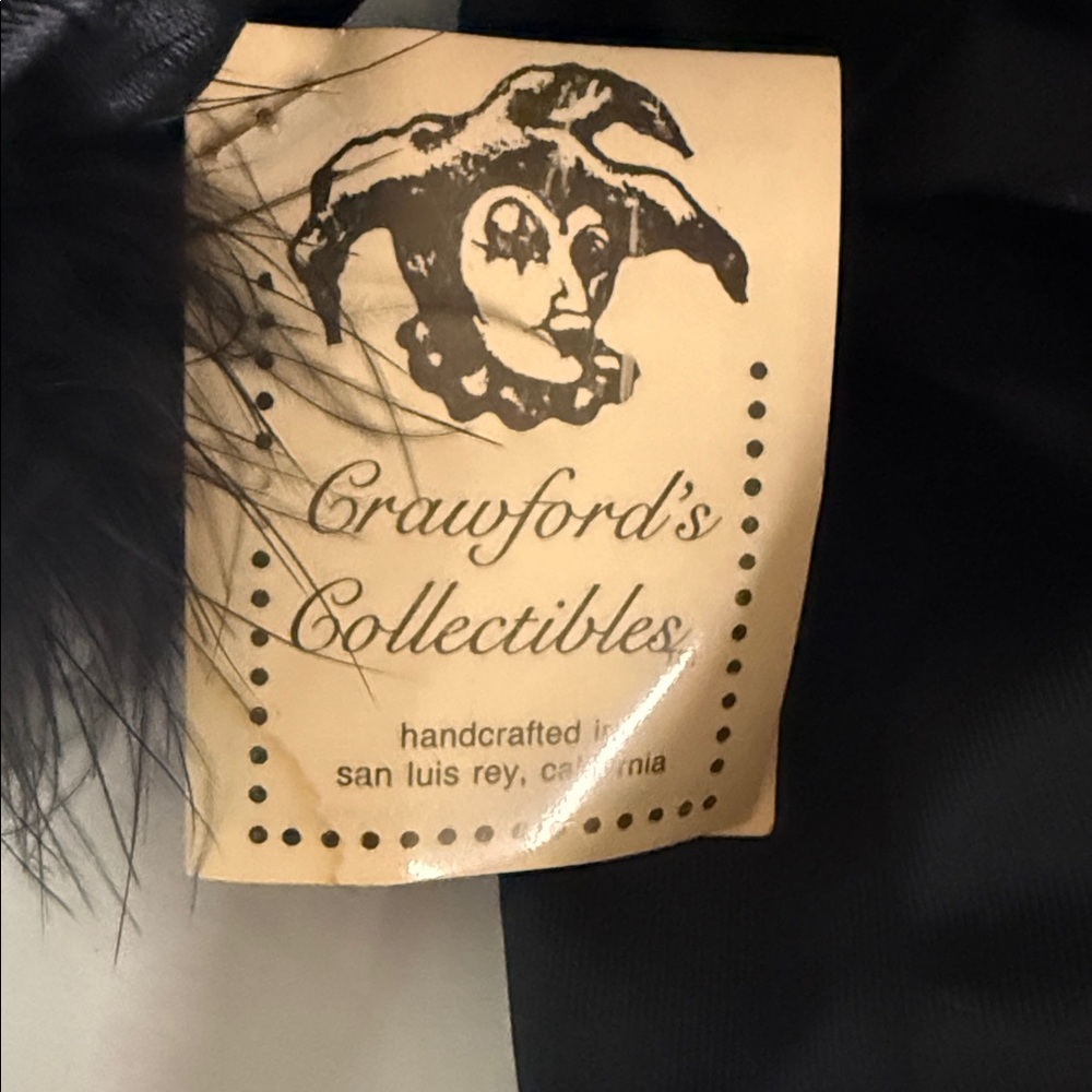 Crawford's Collectibles Porcelain Cat Clown Doll Musical CATS Grizabella-Memory - Picture 3 of 10